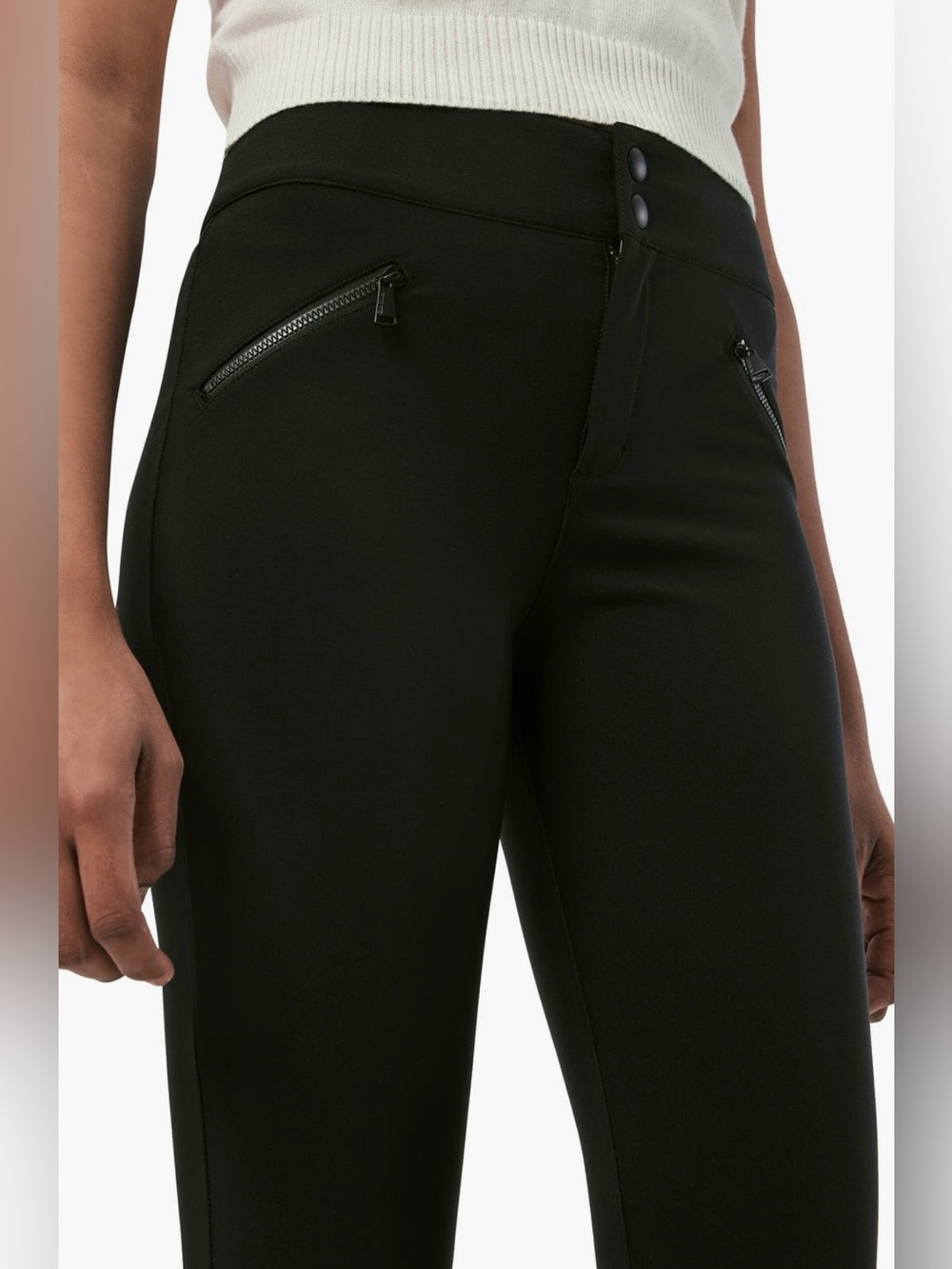 Alp-n-Rock Geneva Techno Black Active Zipper Pocket Pants